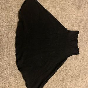 AMAZING BLACK BELOW KNEE FIT AND FLARE SKIRT!!